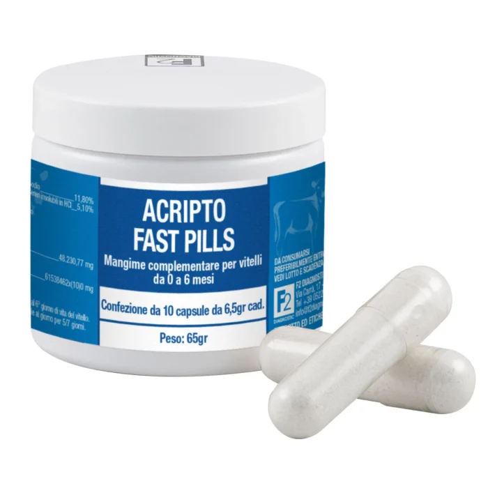 ACRIPTO FAST PILLS - 10 CAPSULE