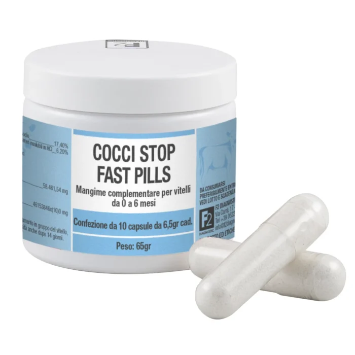 COCCI STOP FAST PILLS - 10 CAPSULE